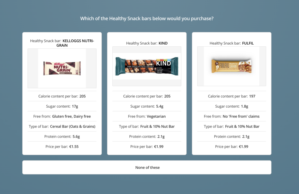Global Confectionery Brand Conjoint Study