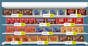 Halloween pack mockups were created with custom labels