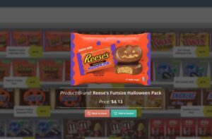 Halloween packs specified 10% fewer units of chocolate than standard packs