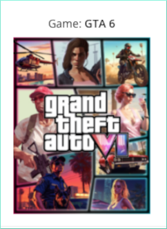 GTA VI pricing survey results showing boxart