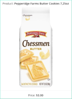 US tariffs premium biscuits survey results showing a product