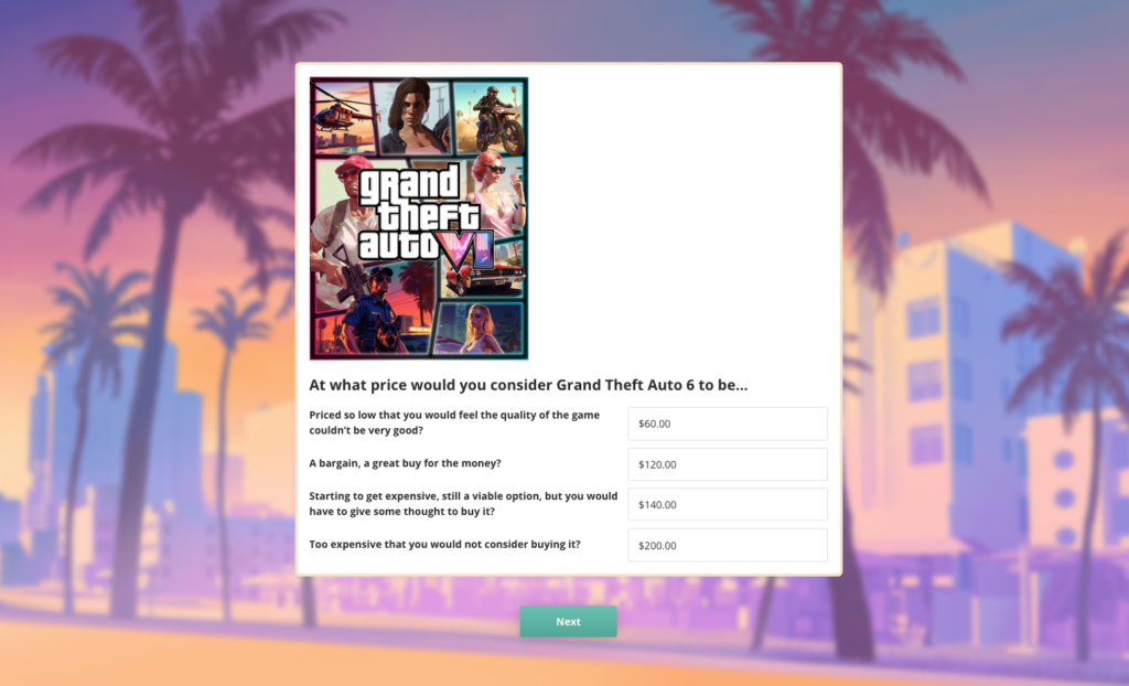 Screenshot from GTA VI study